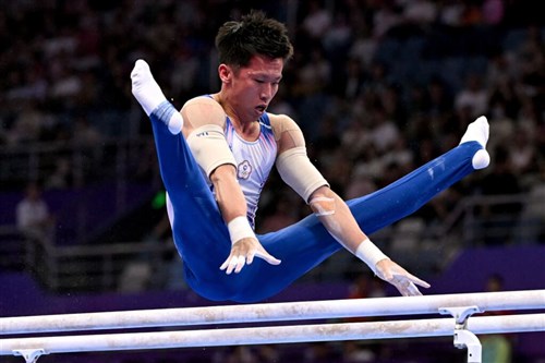 体操男子団体、台湾が銅メダル  杭州アジア大会