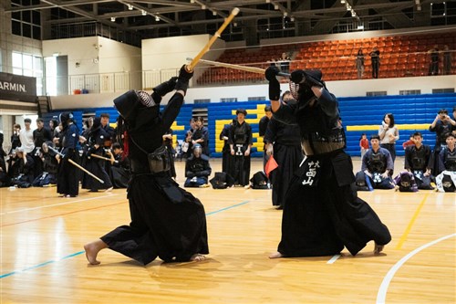 日本の大学剣道部、台湾の大学生や高校生と親善試合  台日剣士で交流