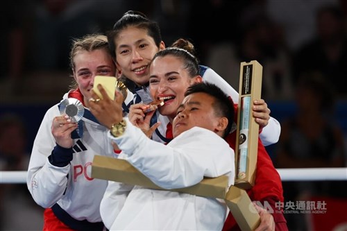 パリ五輪、台湾の最終成績は金2、銅5  ボクシング女子とバドミントン男子複で金