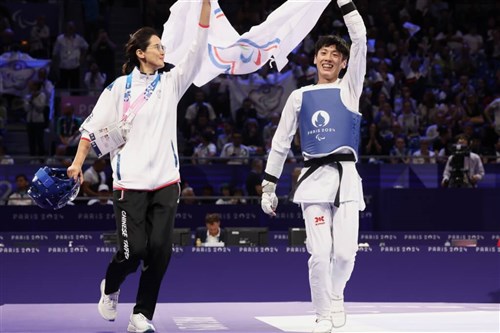 テコンドー男子58キロ級  蕭翔文が銅  台湾勢のメダル第1号  パリパラリンピック