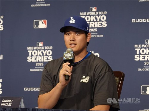 大谷選手「台湾の野球ファンの前でプレーすることがあれば幸せ」  東京でMLB開幕戦