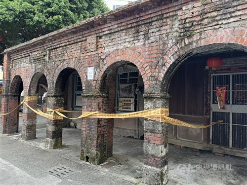 日本時代建設の古建築　倒壊の恐れ　通路部分が立ち入り禁止に／台湾