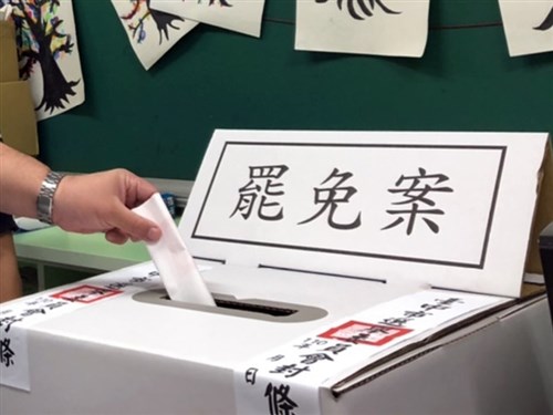 国民党籍立法委員5人のリコール投票、新たに決まる  8月23日実施／台湾