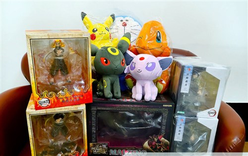 「鬼滅」フィギュアやポケモンのぬいぐるみ、公売に　嘉義の男性、罰金払えず／台湾