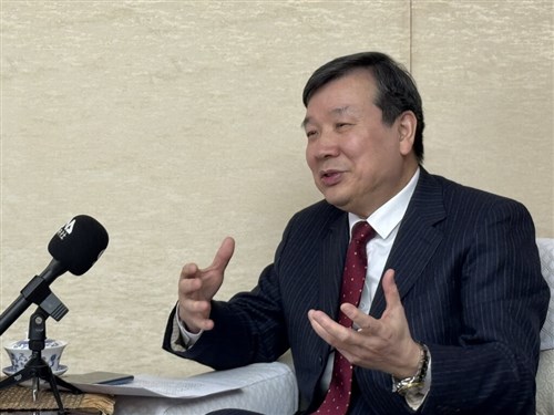 李逸洋駐日代表「台日友好の重要性さらに高まる」　中国の対日圧力増大に言及／台湾