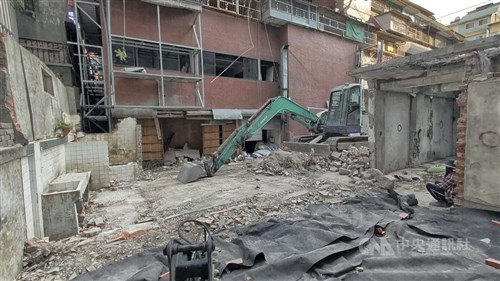 日本時代から残るとみられる構造物取り壊し　台中市政府「所有者の権利尊重」／台湾