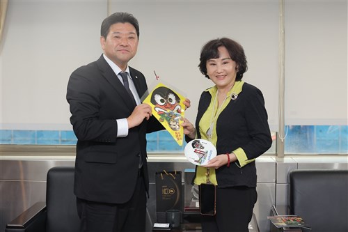 平戸市長が中央社訪問　台湾との交流には「無限の可能性」