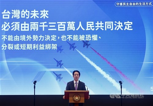 頼総統、就任から2年　中国との対等かつ尊厳ある交流に意欲／台湾