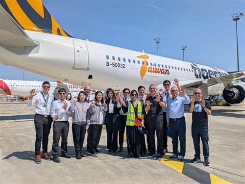 タイガーエア台湾、最新のA320neo型機を受領　16日にも運用開始