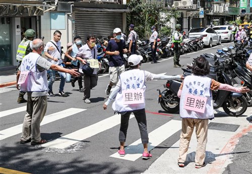 台湾、7日から各地で防空演習　台北は13日　30分間行動に制限、今年は通信制限も