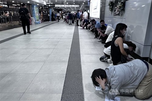 台湾北部で都市強靱性演習　行動やモバイル通信を制限　外国人旅行者「珍しい経験」