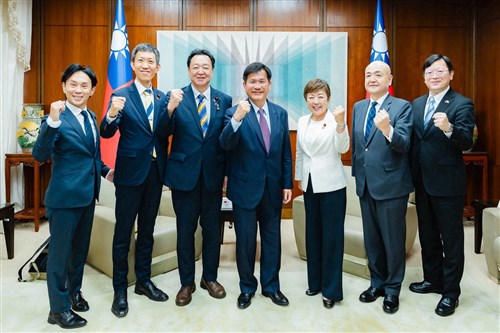 林外交部長、国民民主の衆院議員らと面会　台日間FTA締結への支援呼びかけ／台湾