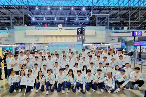 台湾選手団、日本に向け順次出発　愛知・名古屋アジア大会