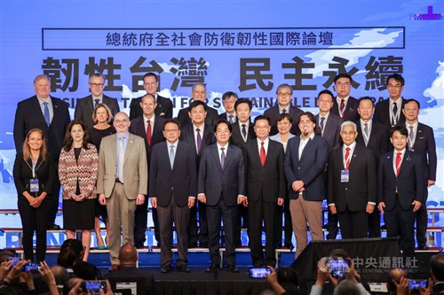 頼総統、「平和を一方的な挑発で破壊させない」　民主主義陣営の連携訴え／台湾