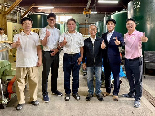 台湾米でスパークリング清酒造り　12月にも試作品が完成の予定