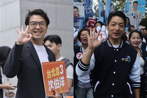 台湾各県市で立候補者の番号くじ引き　台北市長選主要候補が有権者にアピール