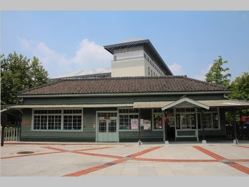 台湾鉄道が運営する阿里山森林鉄路の北門駅