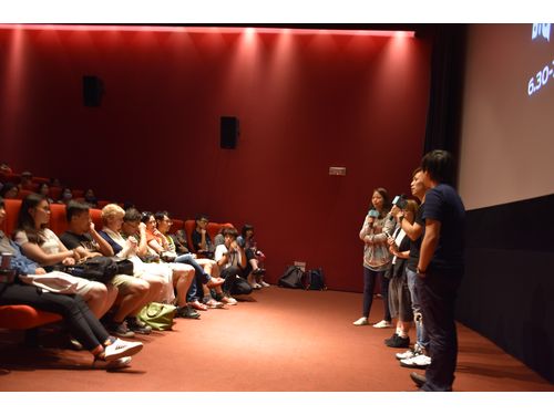 台北映画祭世界プレミア上映の様子