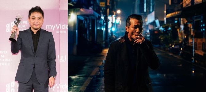 監督賞を受賞したシャオ・ヤーチュエン監督(左)、受賞作「范保徳」劇中写真(台北映画賞提供)