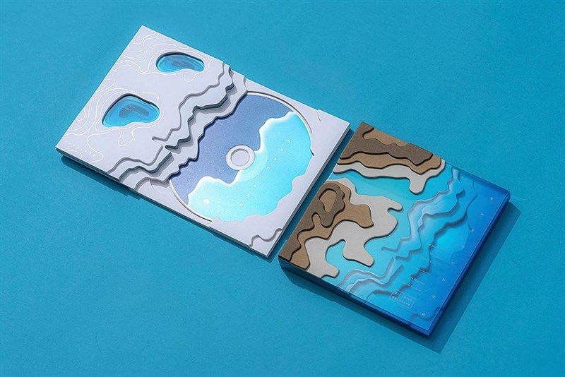 米グラミー賞の最優秀アルバムパッケージ賞を受賞したアルバム「Pakelang 八歌浪」(然點設計工作室提供)