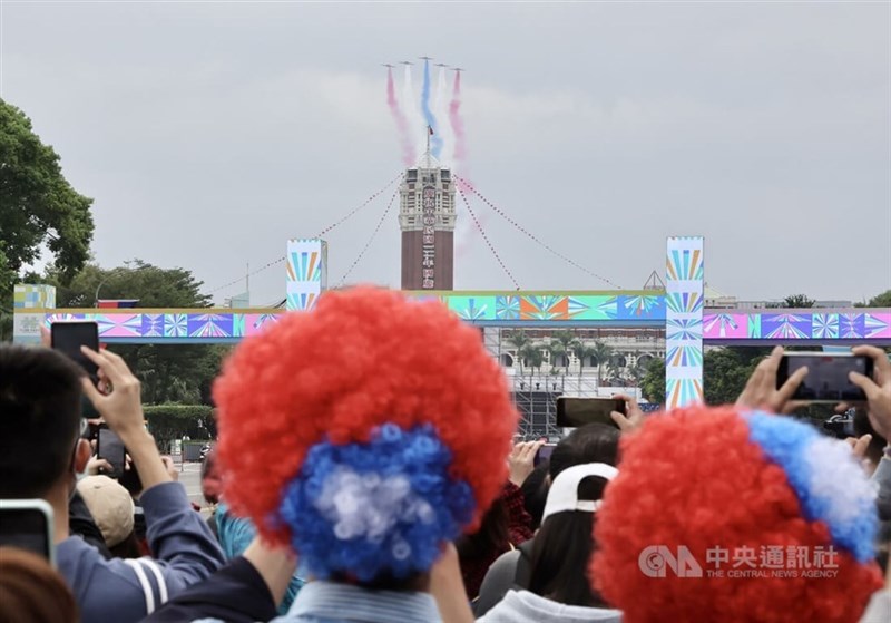 写真特集】中華民国建国111周年祝う 双十国慶節式典、華やかに