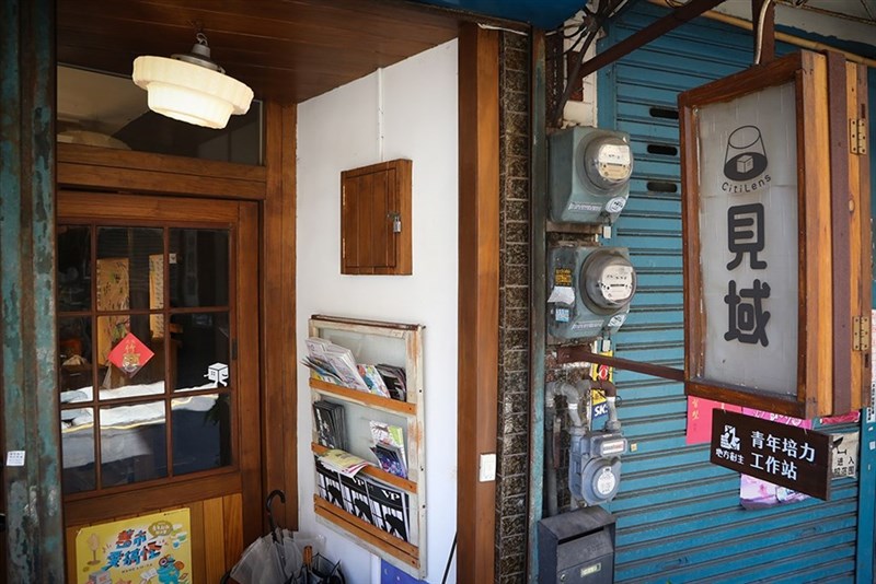 新竹市街地の路地にひっそりとある「見域」のオフィス(撮影:王騰毅)