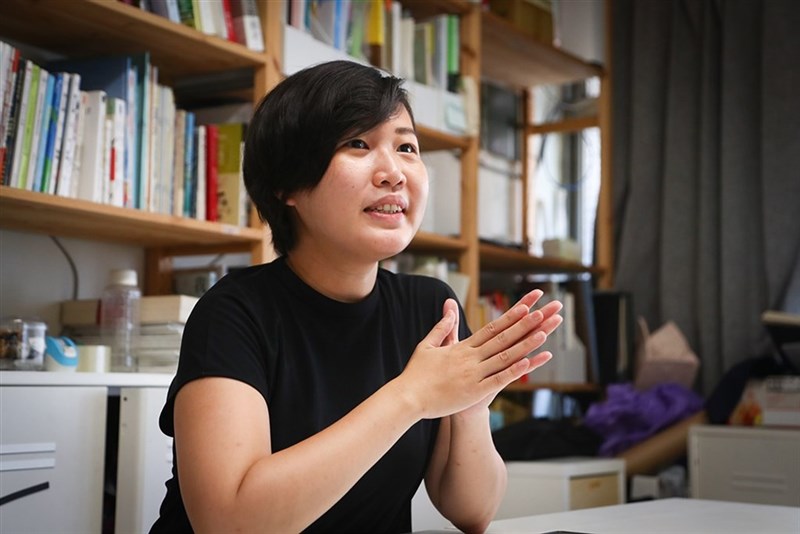 呉さん(撮影:王騰毅)