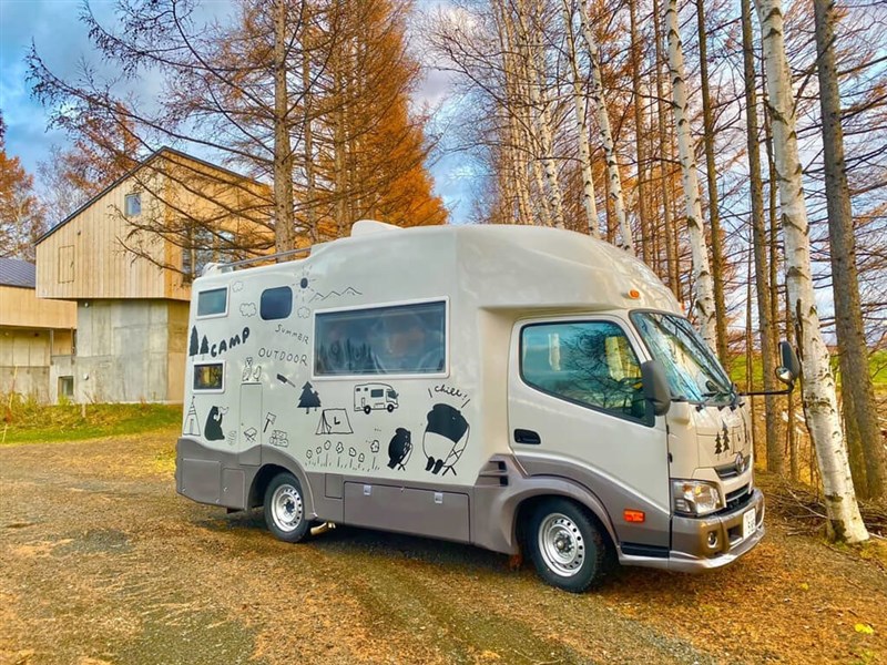 台湾発のキャラがデザインされたキャンピングカー、北海道でお披露目 「かわいい」と絶賛の声 - フォーカス台湾