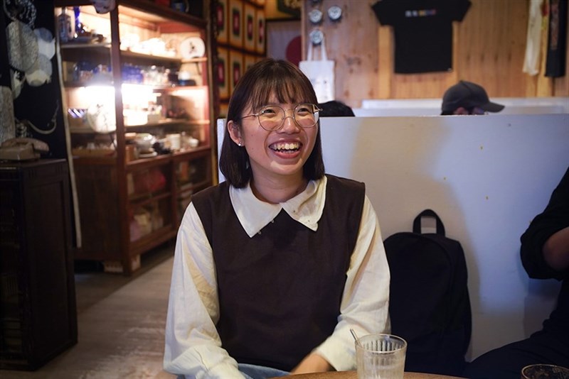 江婉琦さん（裴禛撮影）