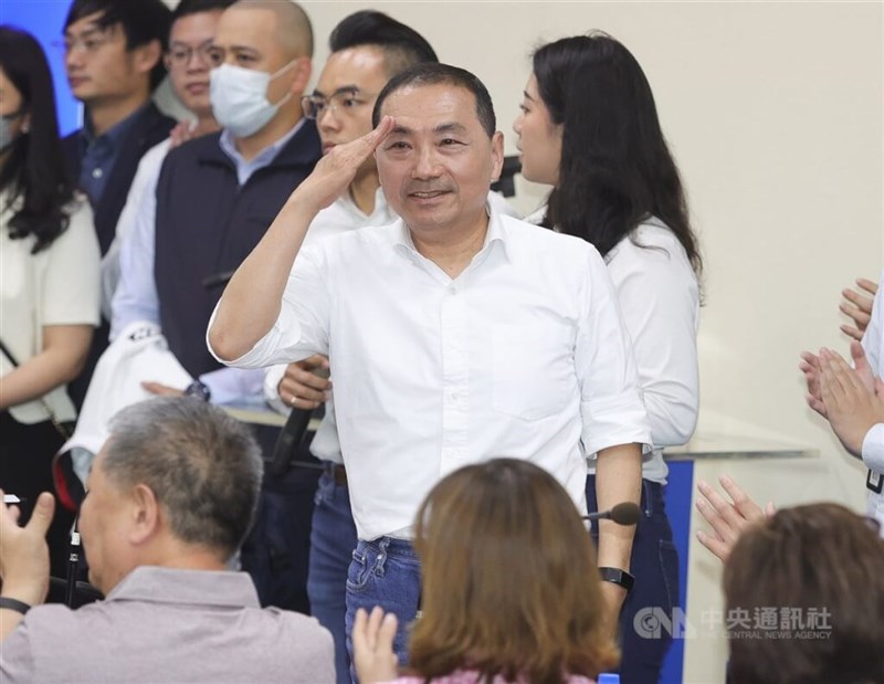 野党・国民党、侯友宜新北市長を公認候補に 来年1月の総統選/台湾 - フォーカス台湾