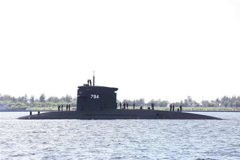 海軍の潜水艦「海虎」（資料）