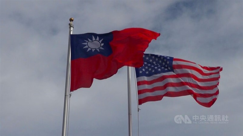 中華民国と米国の国旗