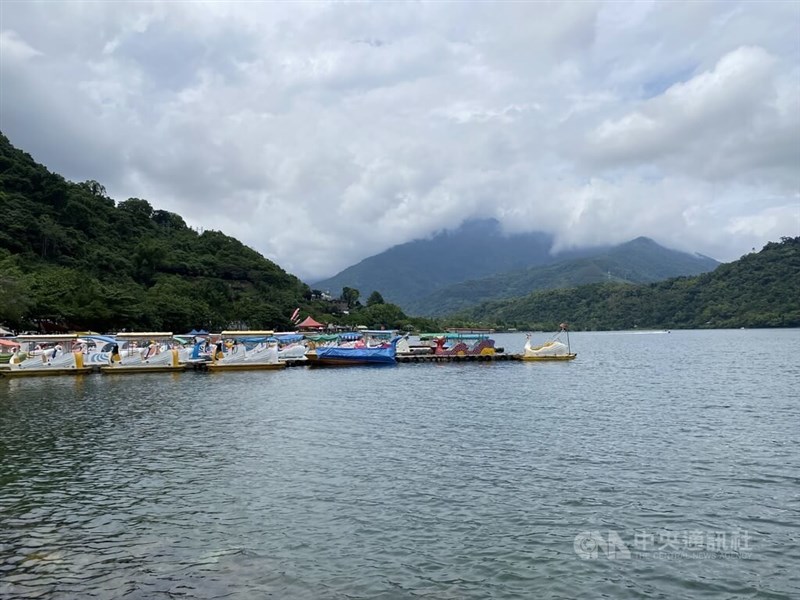 花蓮の景勝地、鯉魚潭