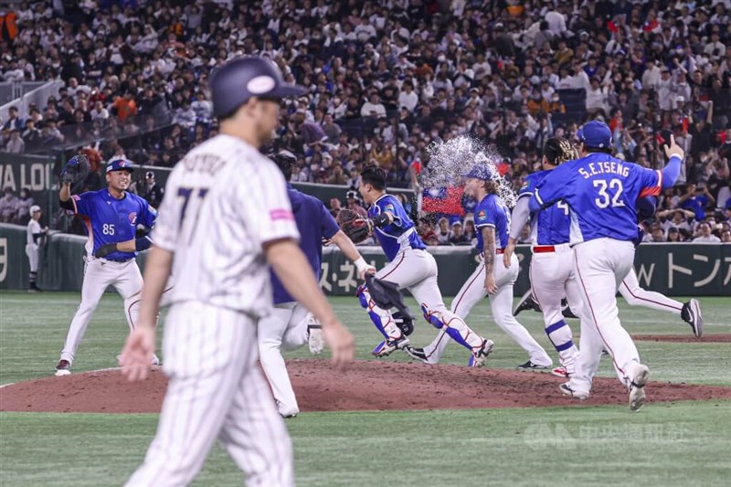 24日のプレミア12決勝で日本を下し初優勝に輝く台湾代表