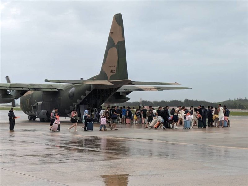 国軍のC130輸送機（資料）