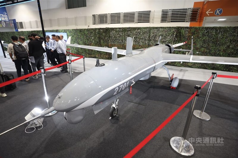 台湾の国産無人機「銳鳶2型」（資料）