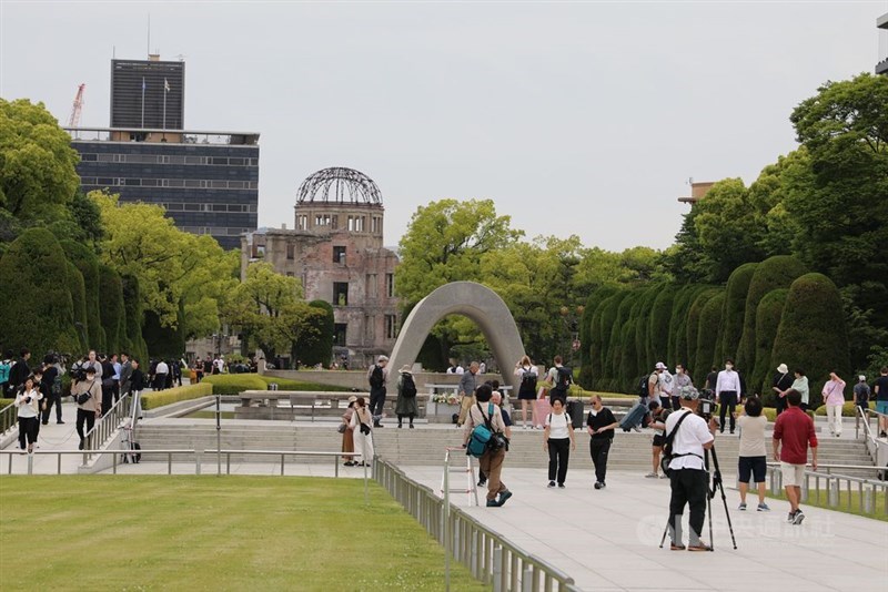 広島平和記念公園＝2023年5月18日撮影