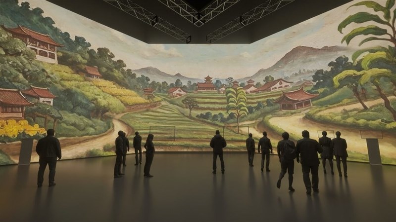 台湾スペクトルでは現代アートや音楽、ビジュアル、光の各分野のプロらの協力によって、観客を台湾の代表的な芸術家の世界にいざなう（文化部提供）