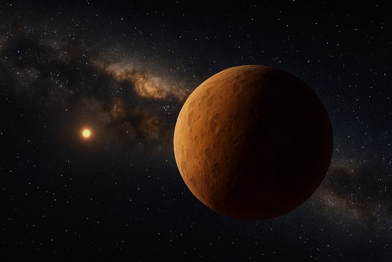 国際研究チームが太陽系外縁部で発見した新たな天体「アンモナイト」のイメージ（中央研究院HPから）