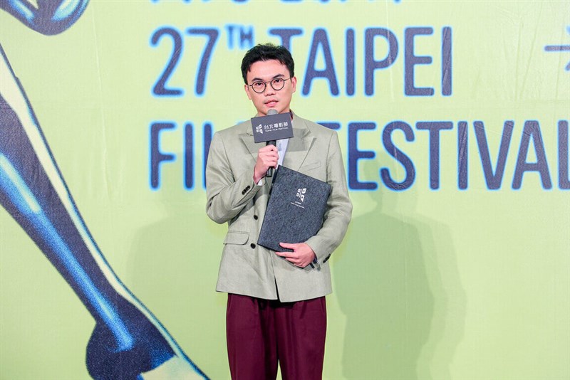 台湾映画「我が家の事」のパン・カーイン監督＝6月24日、台北市（台北映画祭提供）