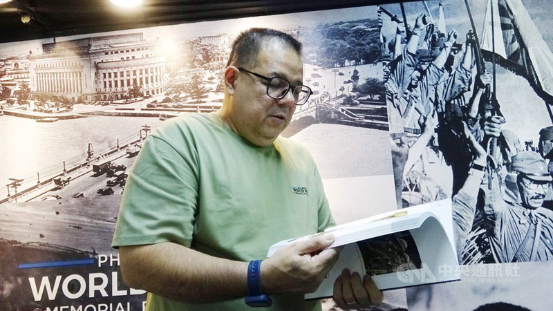 フィリピンの戦いに詳しい歴史学者のアンソニー・フェレドさん