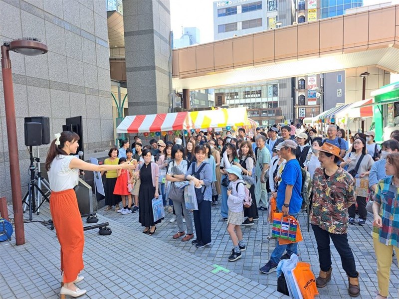 仙台市で行われた台湾観光PRイベントの様子（観光署HPから）