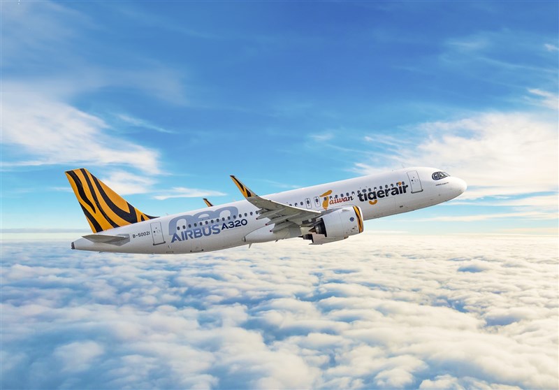 タイガーエア台湾の航空機（台南市政府提供）