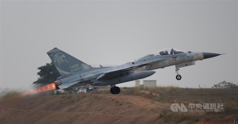 台湾の国産戦闘機「経国号（IDF）」（資料）