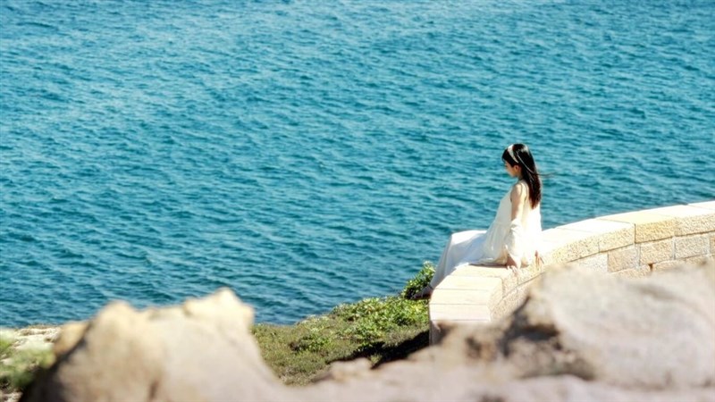 馬祖をテーマにした映像作品を制作したシンガーソングライターのサンディーさん=連江県政府交通旅遊局提供