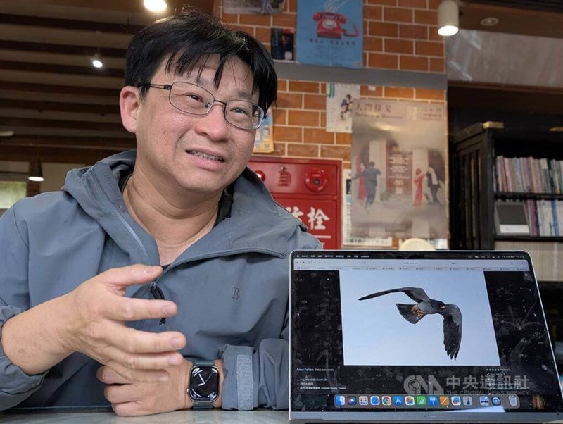 洪廷維さん＝中央社記者呉玟嶸撮影