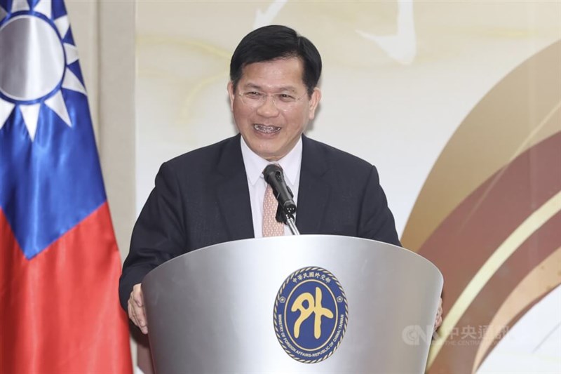 林佳竜外交部長（資料）