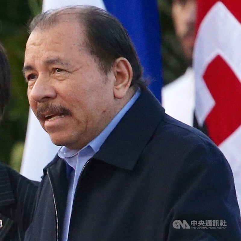 中米ニカラグアのオルテガ大統領＝中央社資料写真