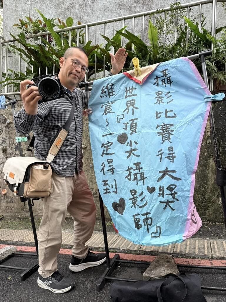 写真家の蔡維宸さん＝本人提供