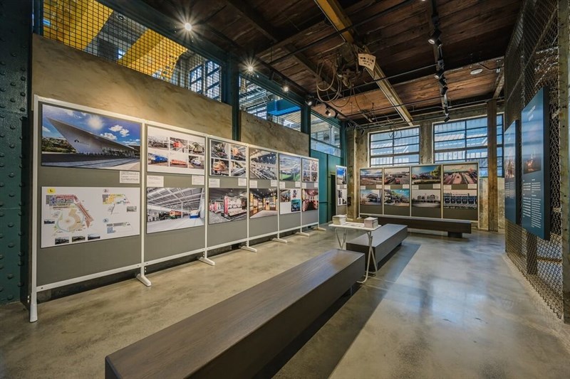 交流協力協定締結に合わせて台北市の国家鉄道博物館で京都市の京都鉄道博物館を紹介する特別展示が開催されている（国家鉄道博物館準備処提供）